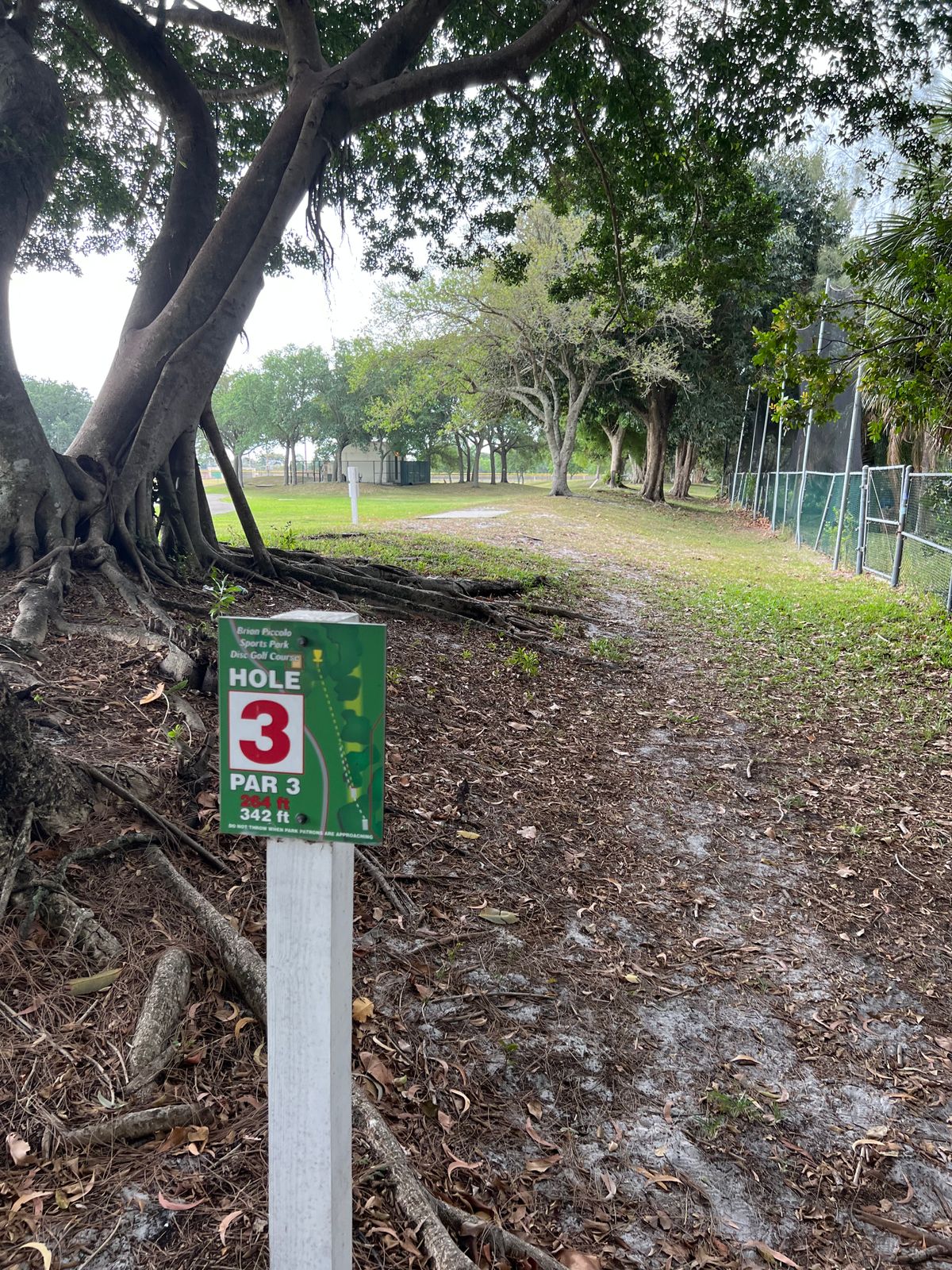 Hole 3 launch pad