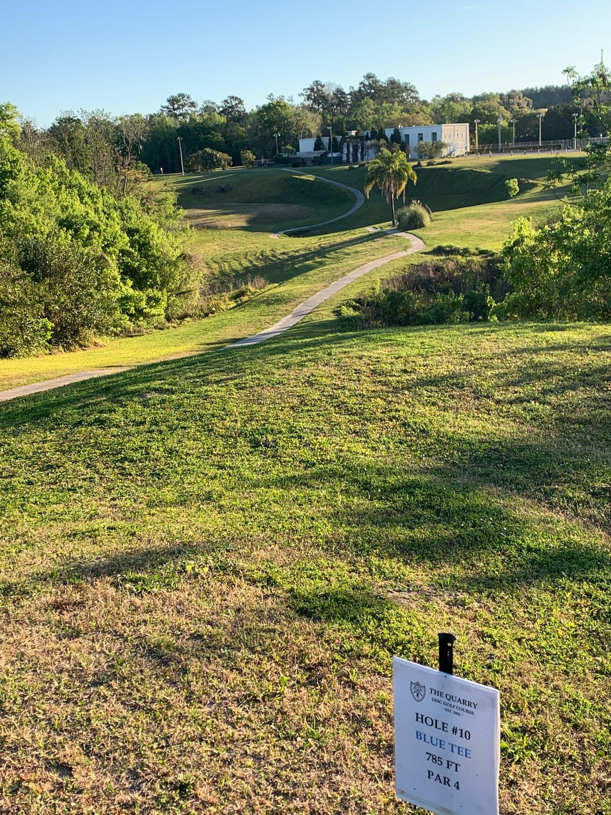 Hole 10 ate my disc 😂
