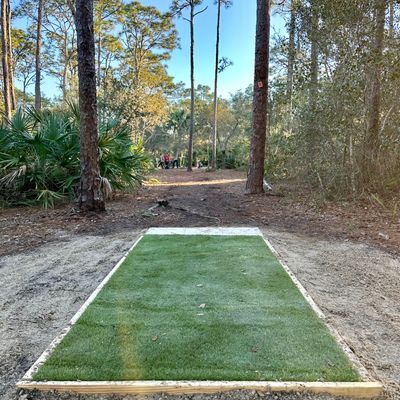 Hole 2 short pad
