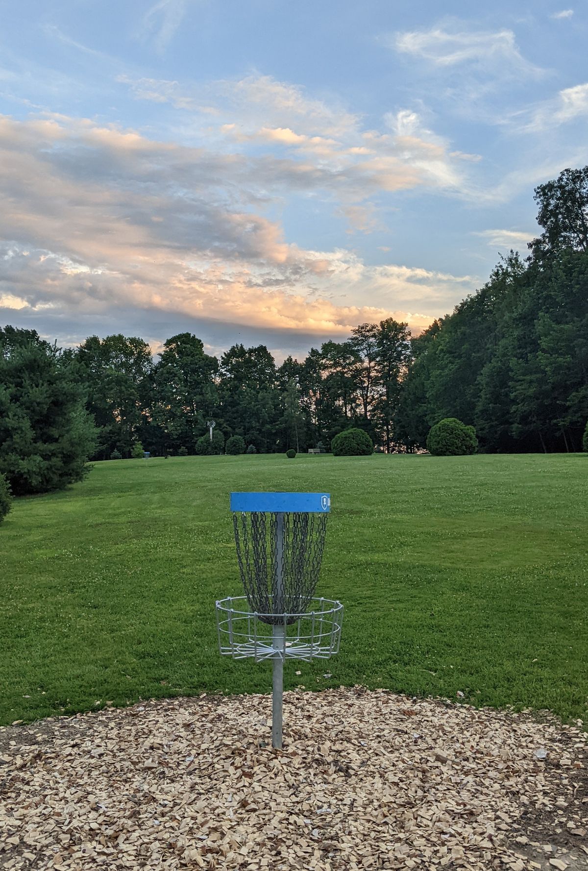 Practice basket and fairway 1