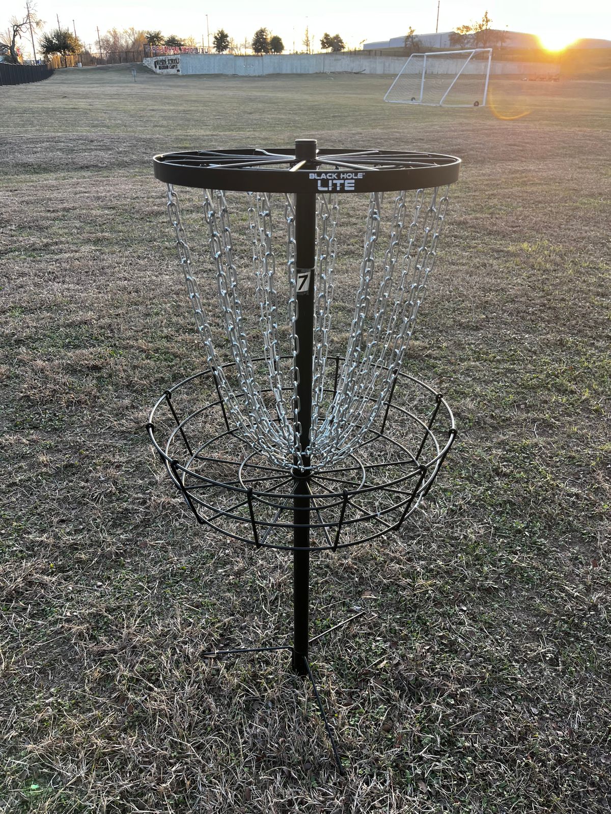 Hole 7 basket