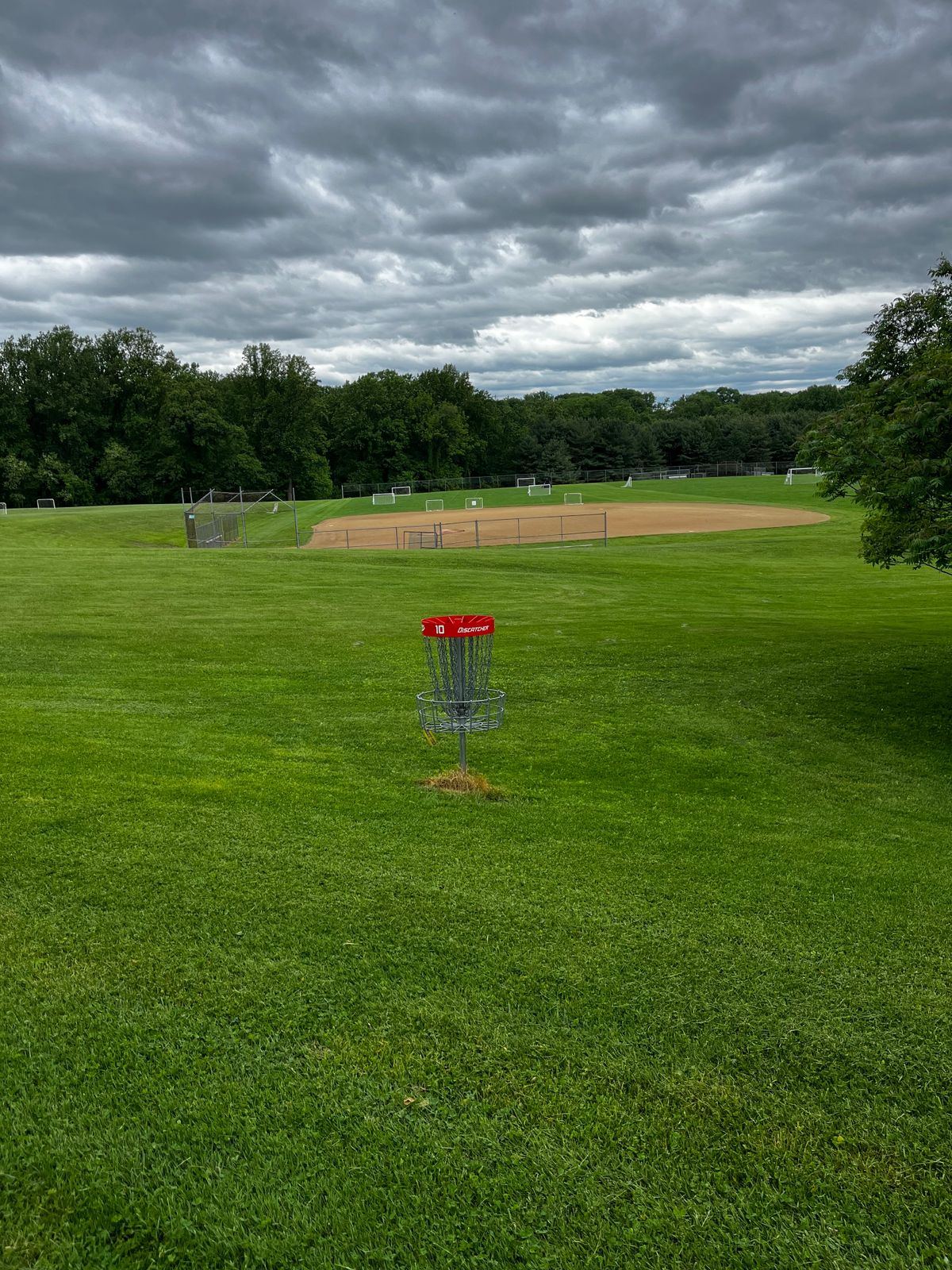 Hole 10 red green