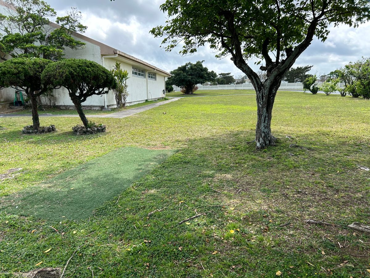 Hole 13 short pad