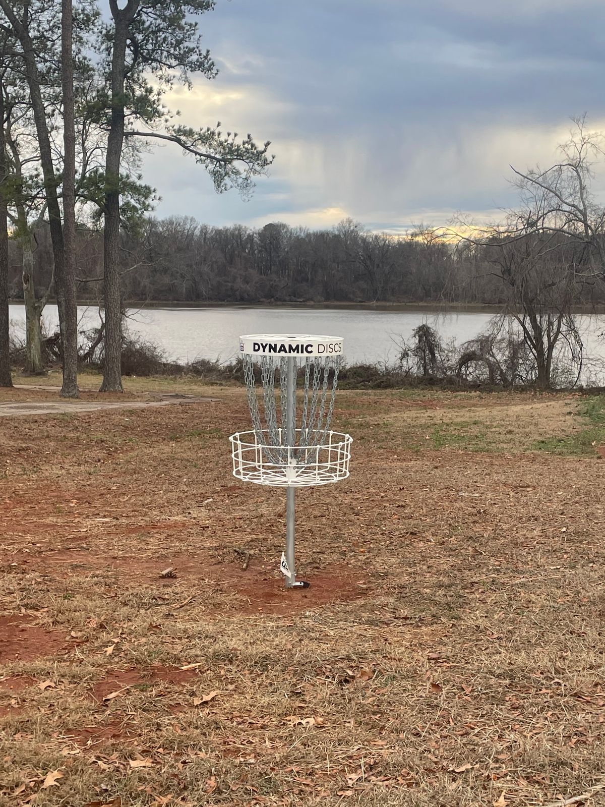 Hole 9 basket