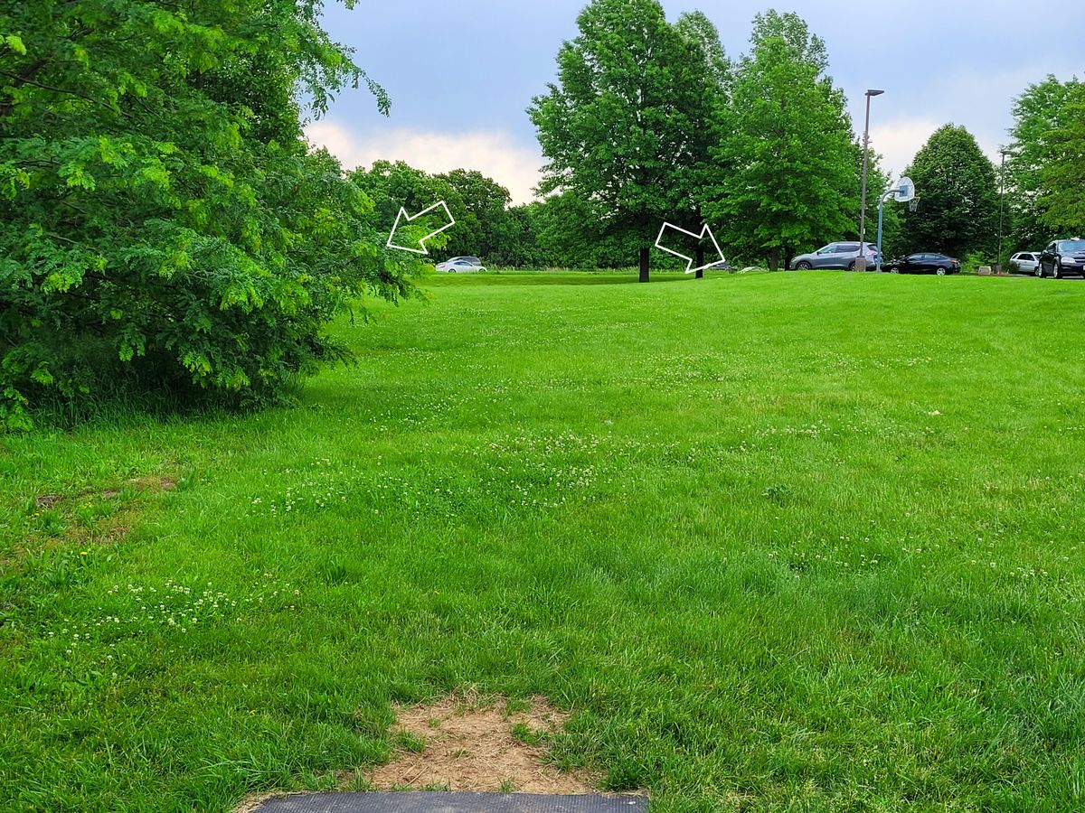 Hole 18 tee