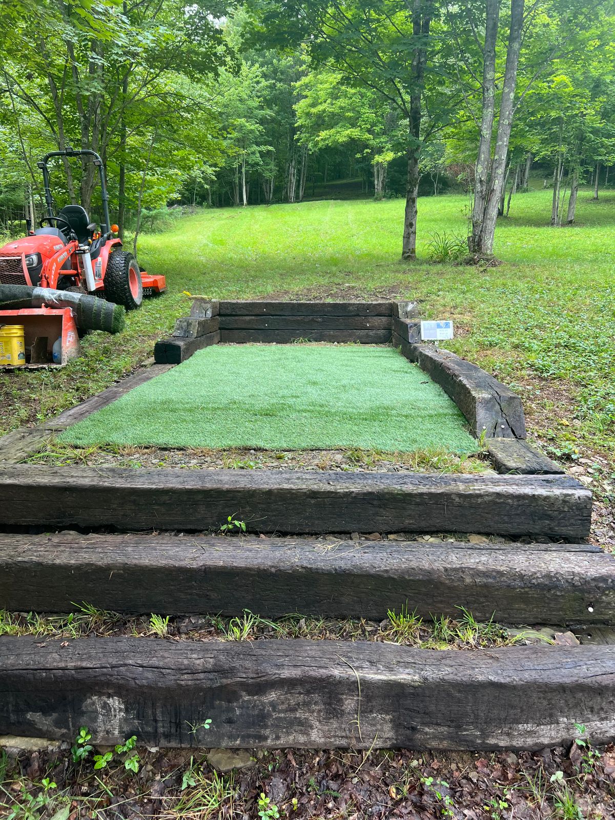 Hole 9 tee