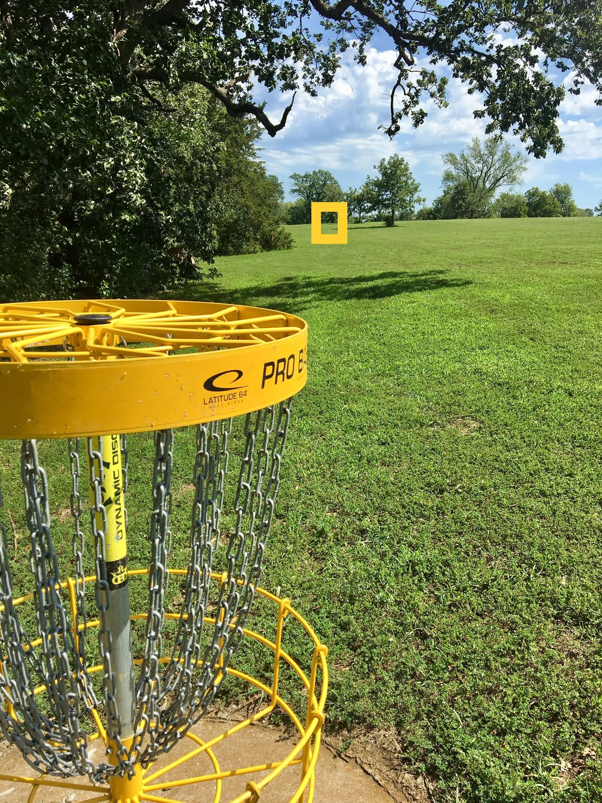 Hole 17 Basket to Tee