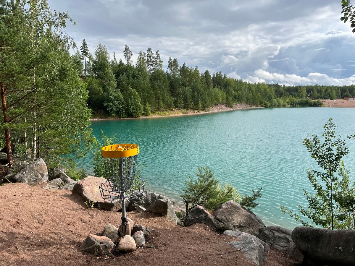Beautiful views with a scary tee shot