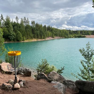 Beautiful views with a scary tee shot