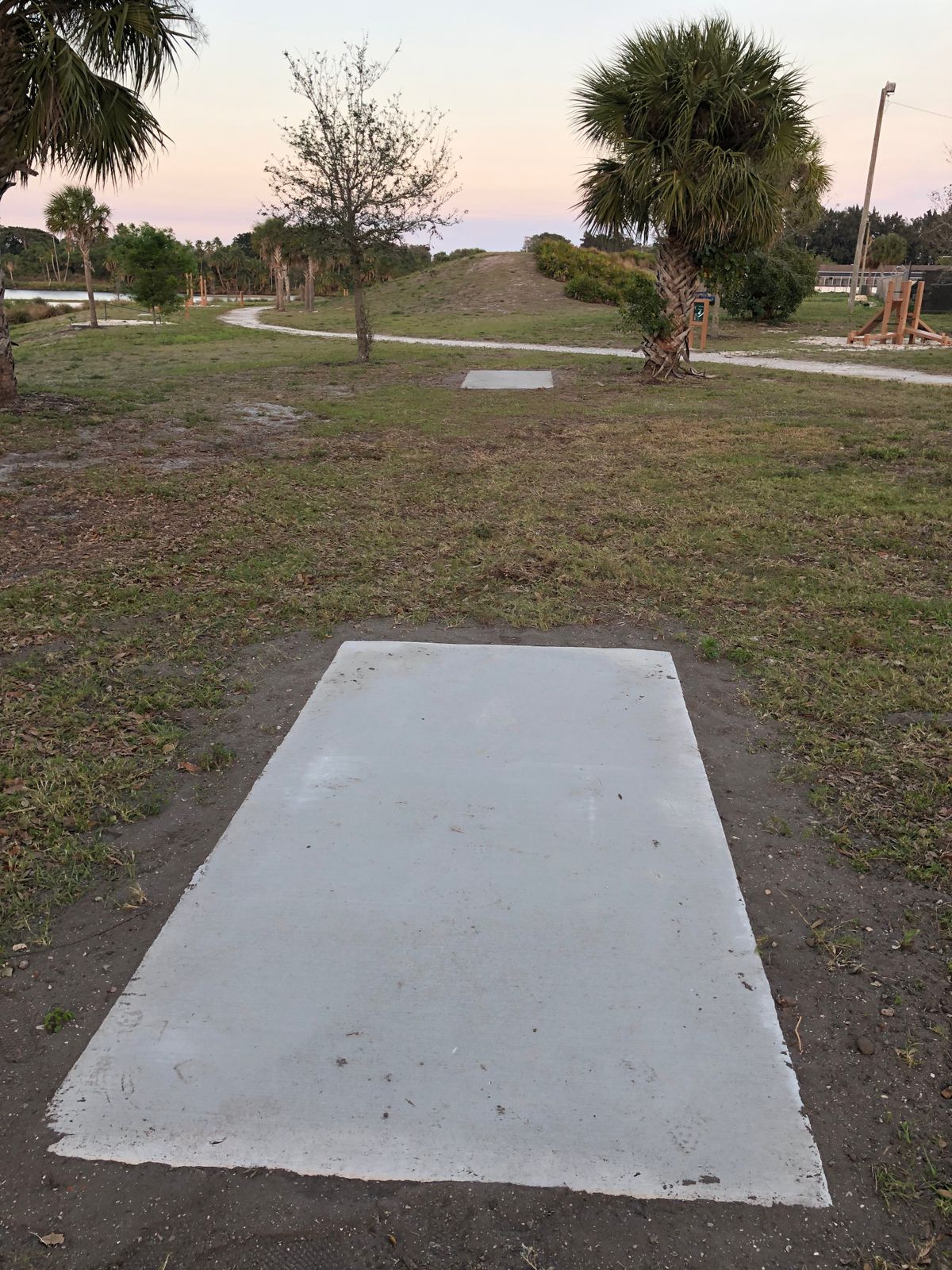 Hole 15 new pads