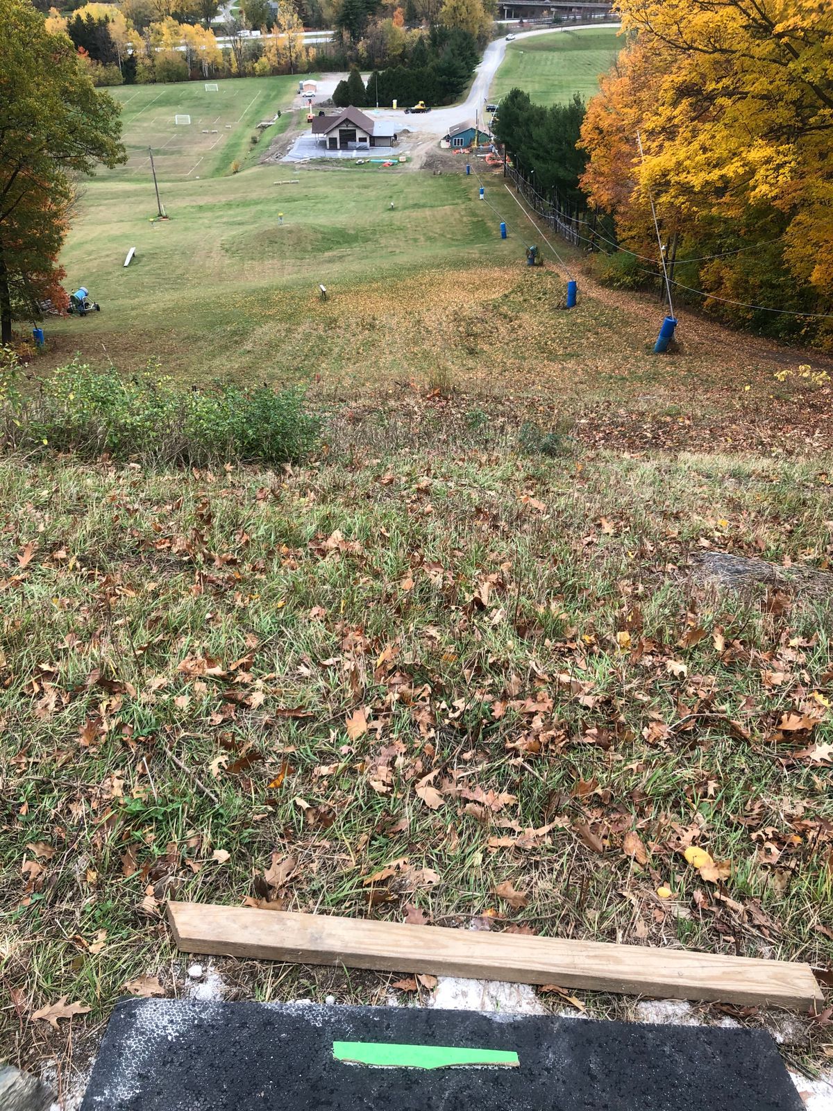 Nice view at tee 9.
