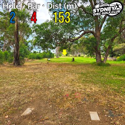Hole 2 - Par 4 - 153 m