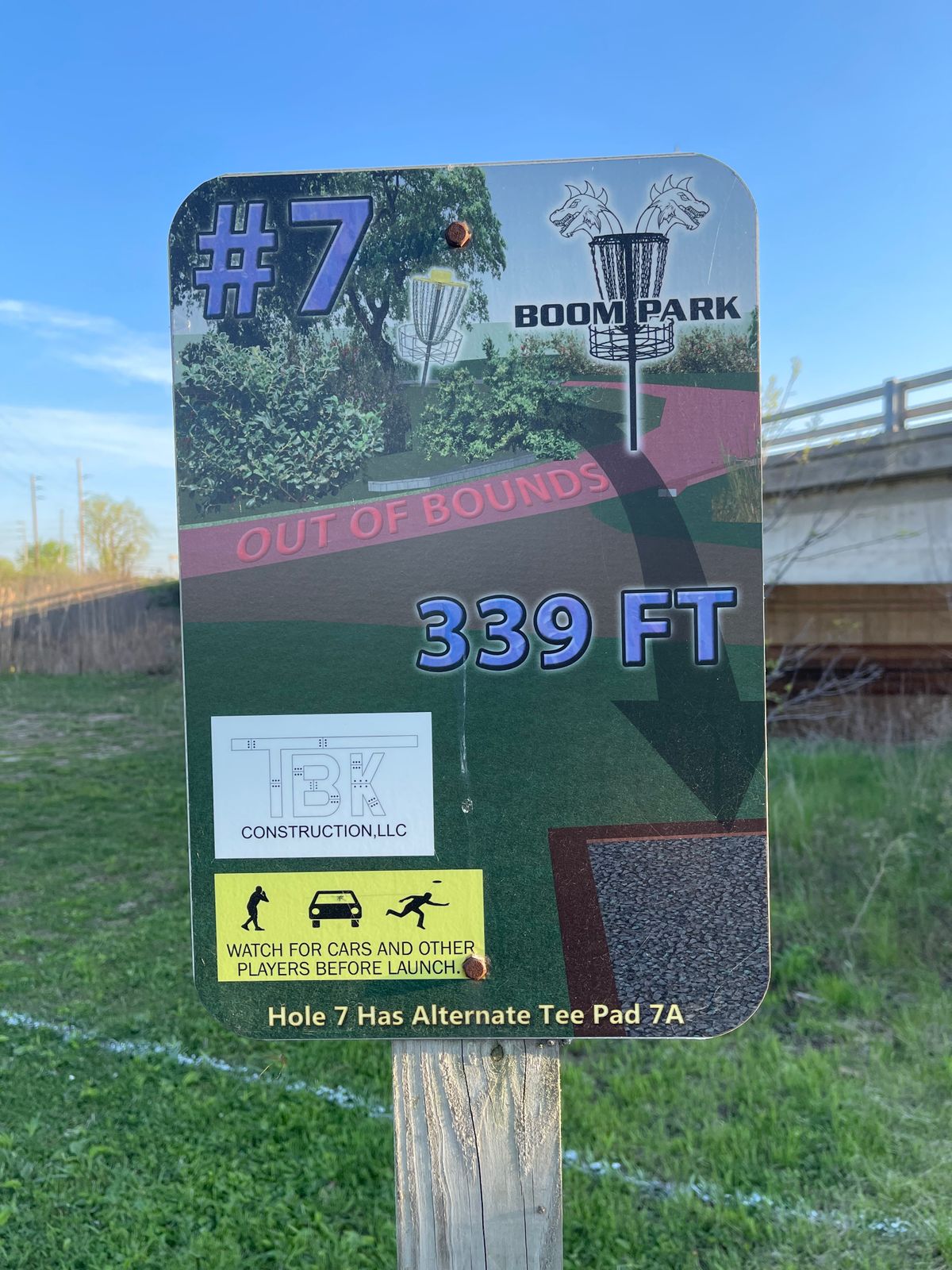 Signage for 7