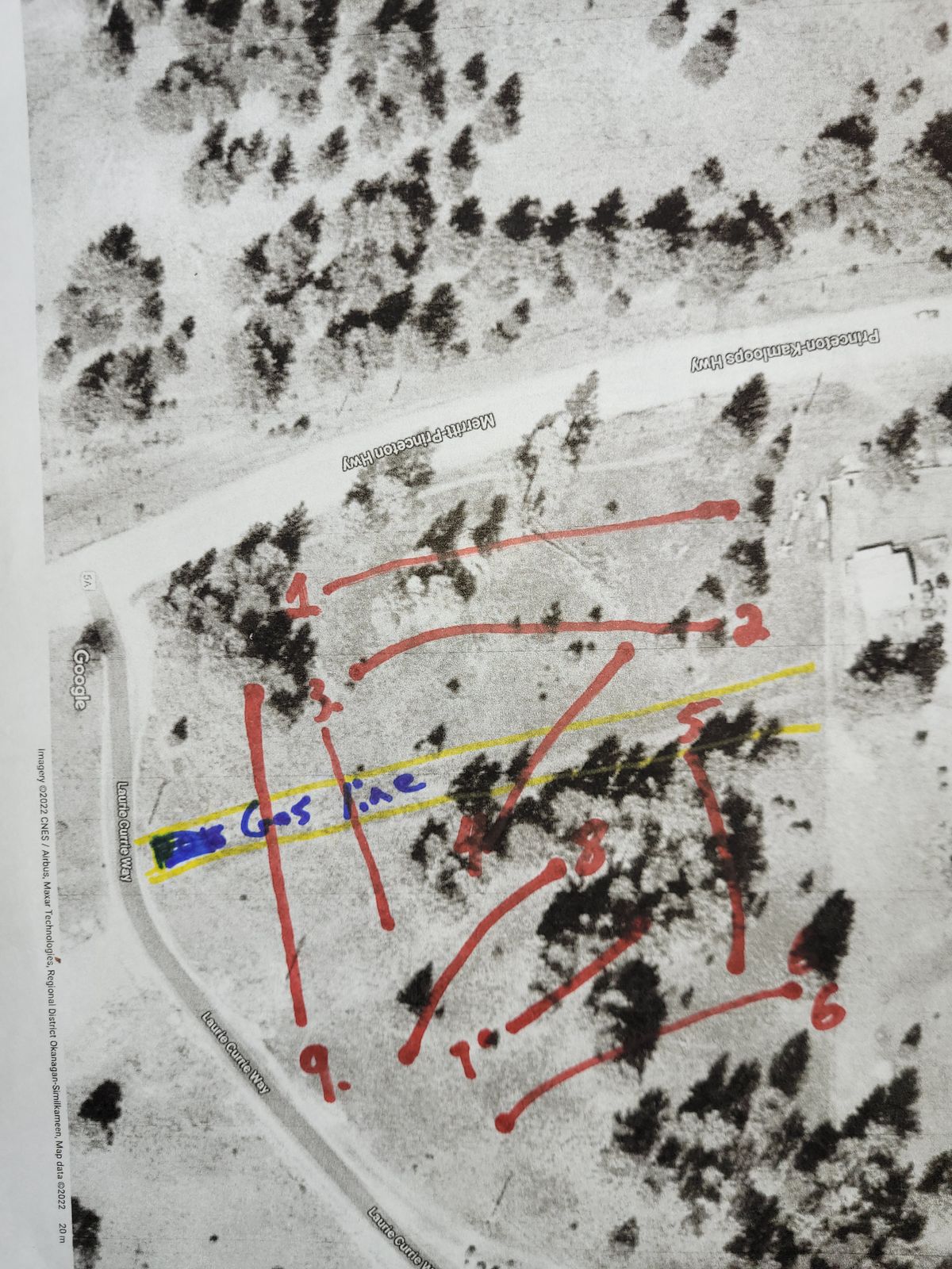 Hole 5 will be altered soon. Hole 6 has a Mando. Road and Highway is Out of bounds.