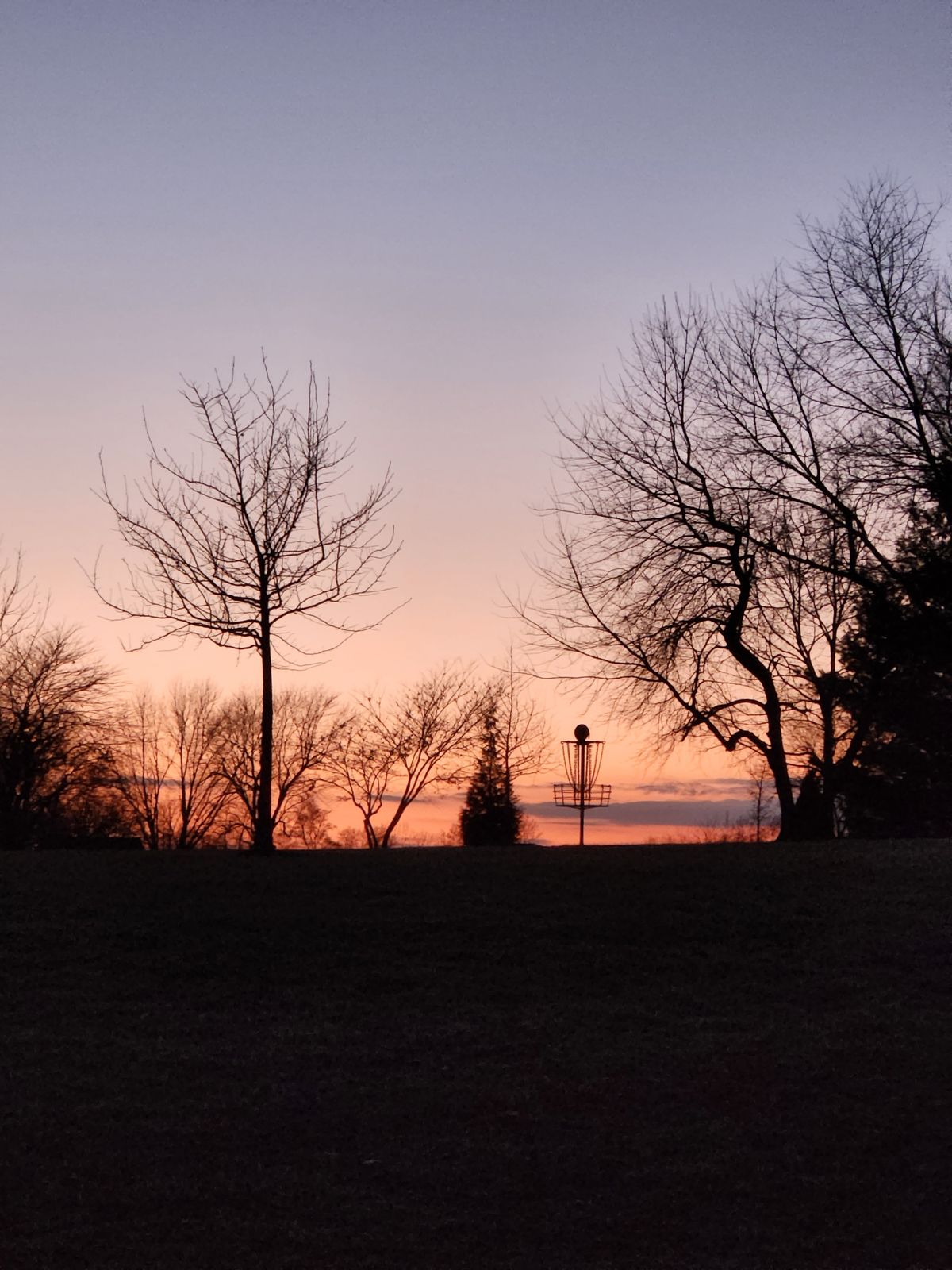 Hole 4 skylined