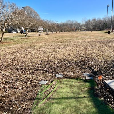 Hole 1 tee