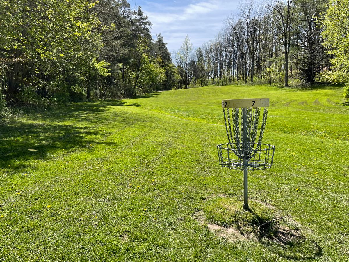 Hole 7 Basket to Tee