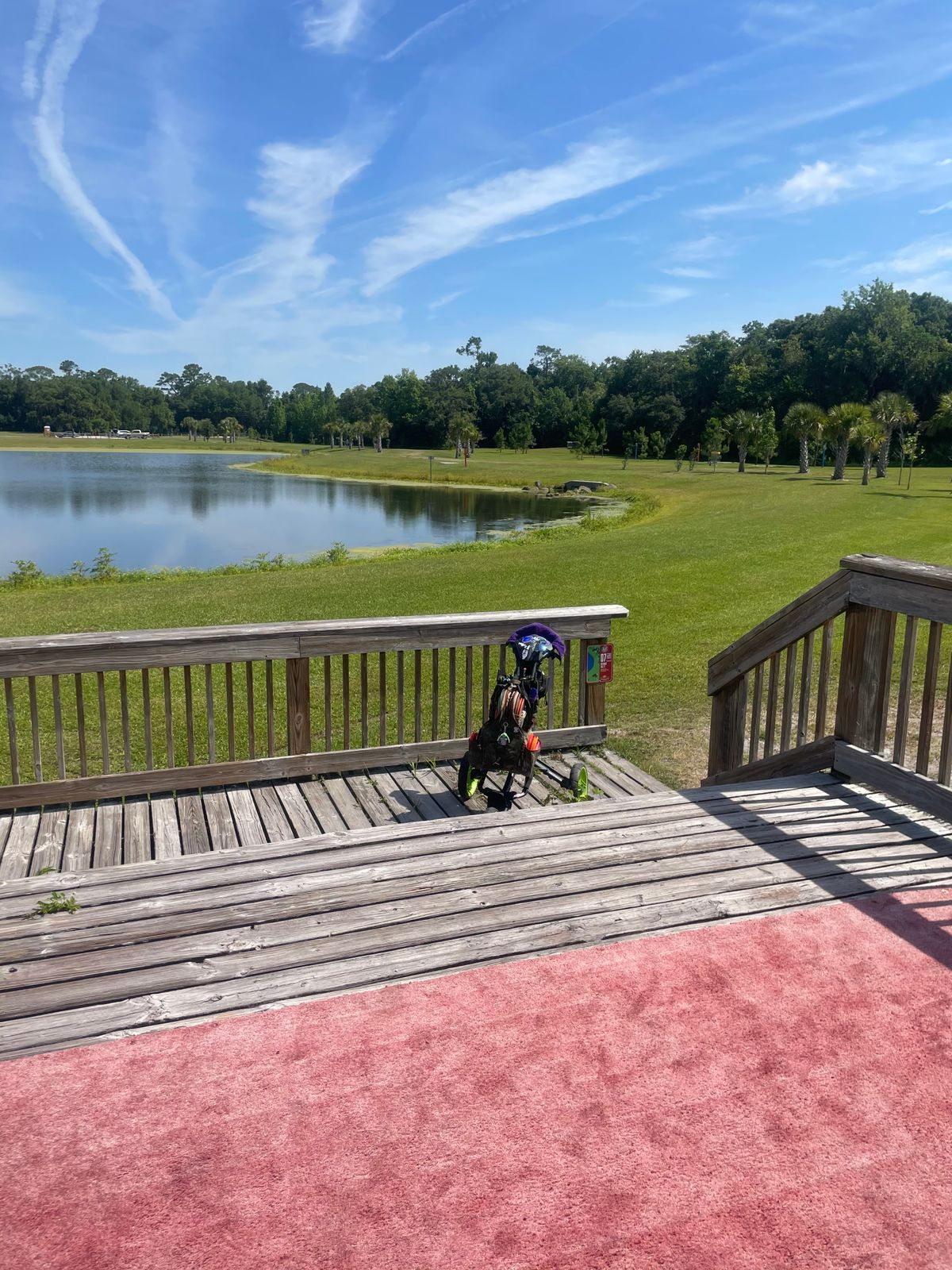 Hole 7 short pad