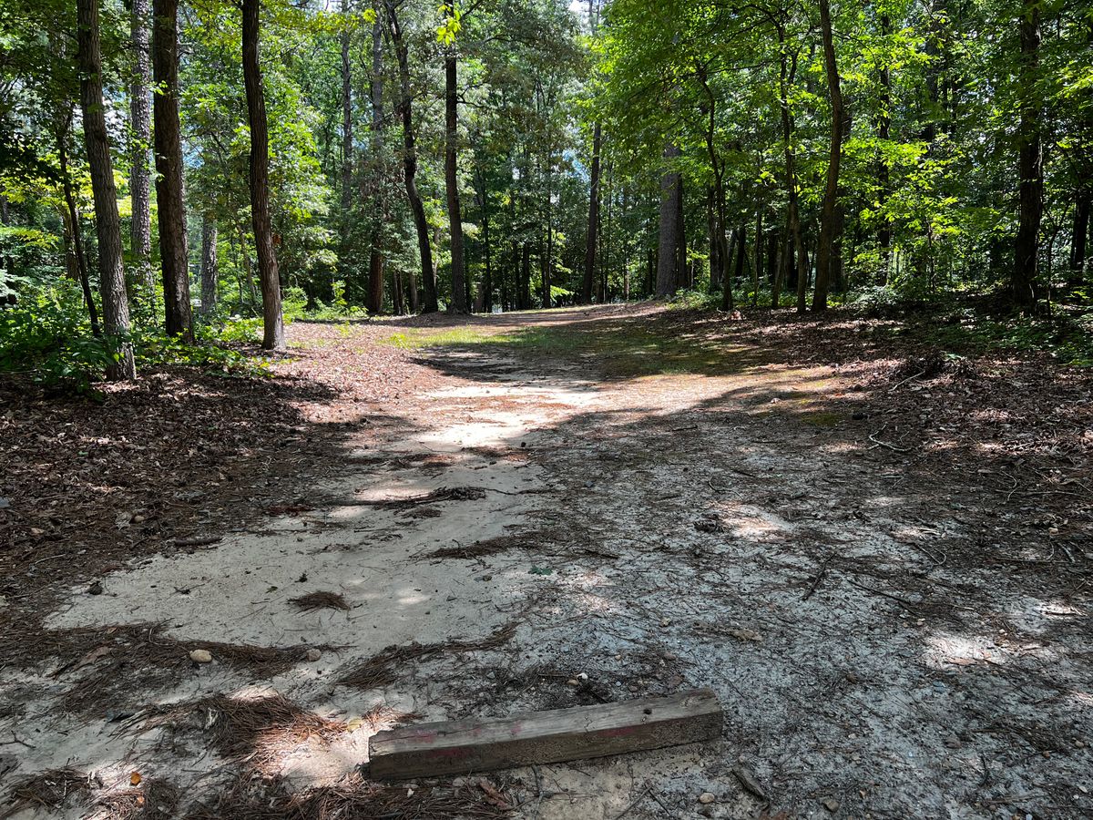 Hole 5 view from tee box