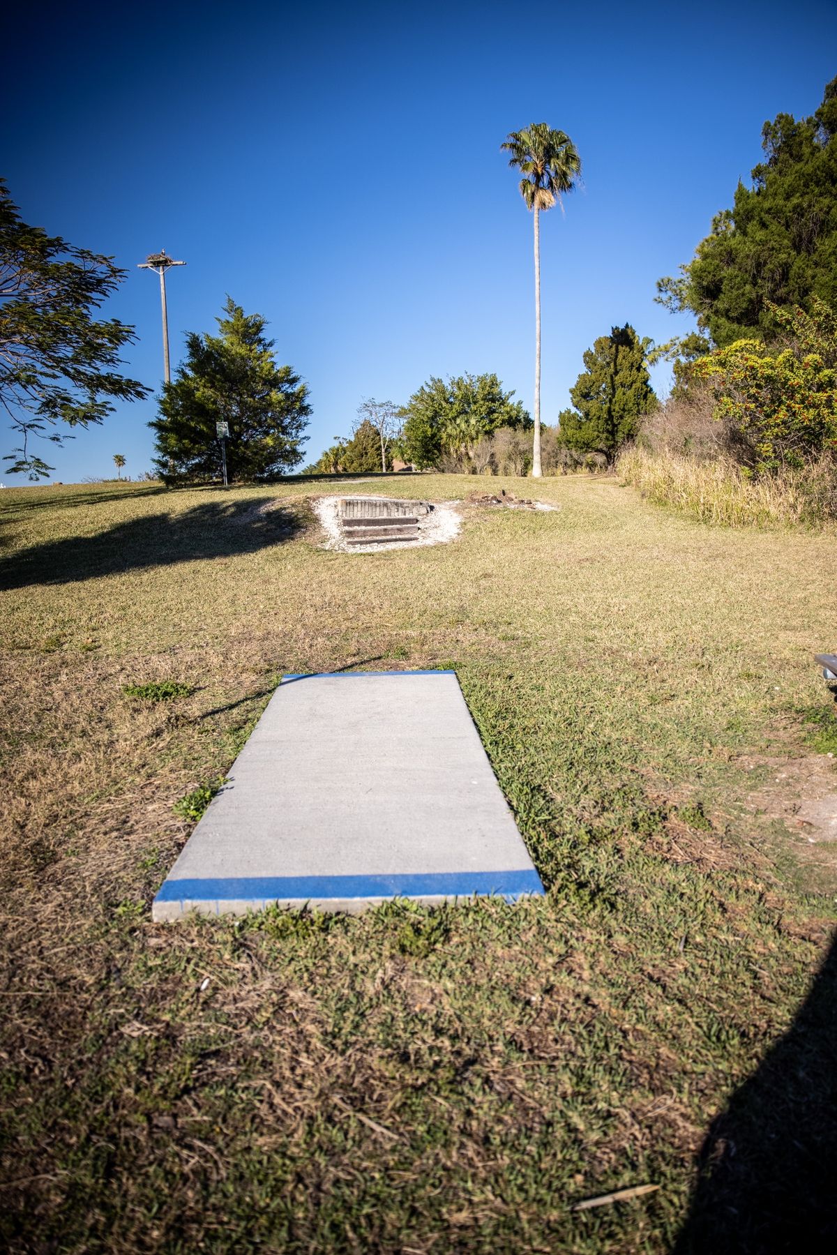 Hole 4 long pads.