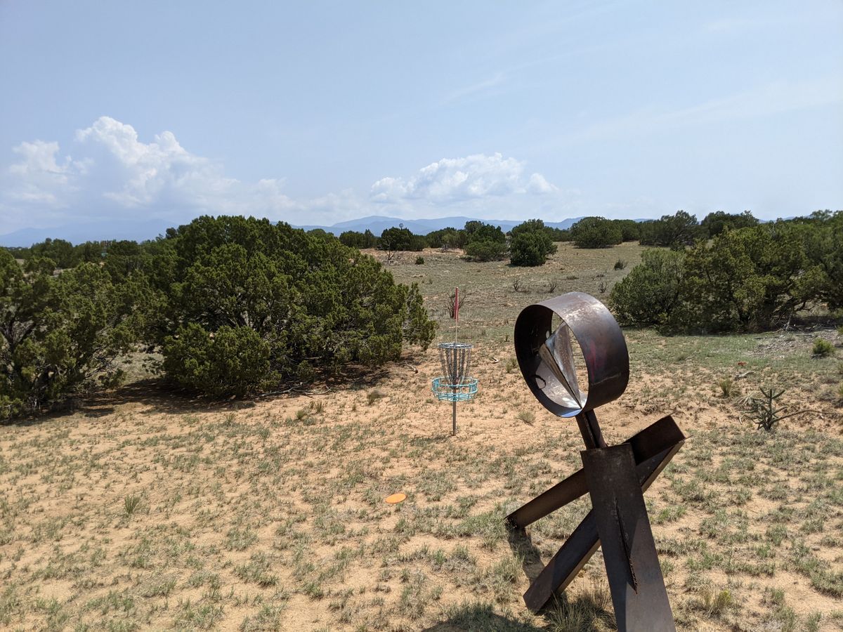 Student art is found interspersed on the course providing additional obstacles.