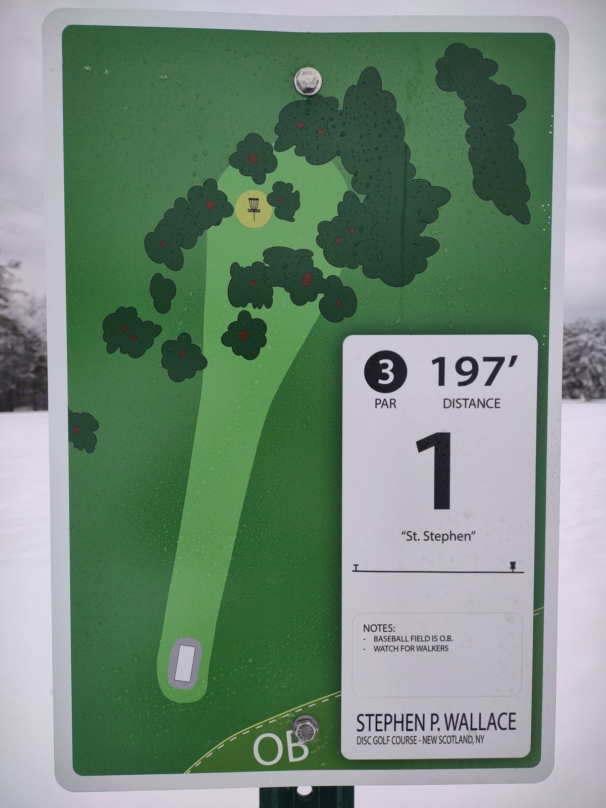Hole 1 White