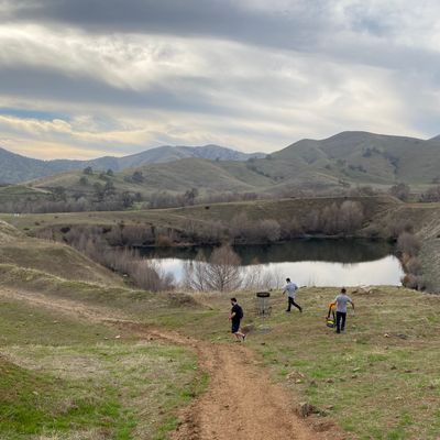Awesome series of holes along the lake