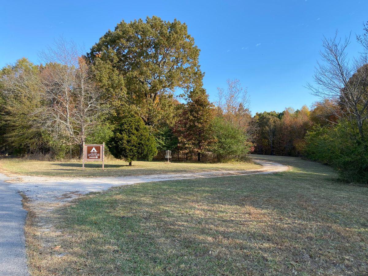Basket 20 and course entrance