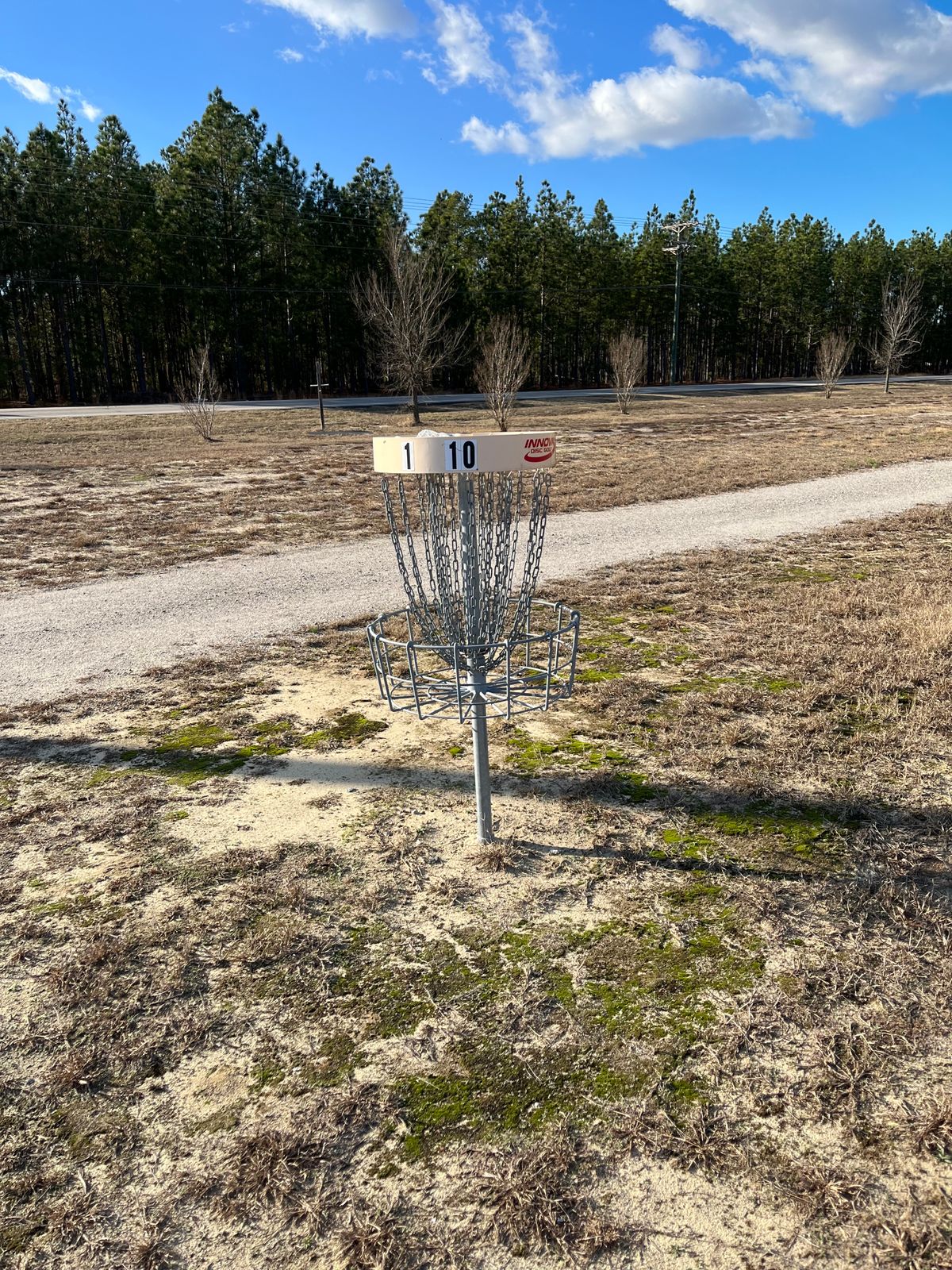 Hole 1 basket
