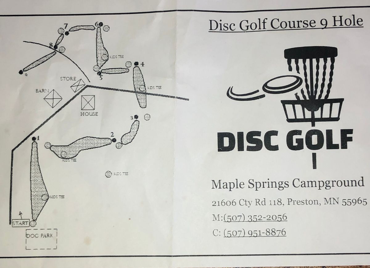 Map/score cards