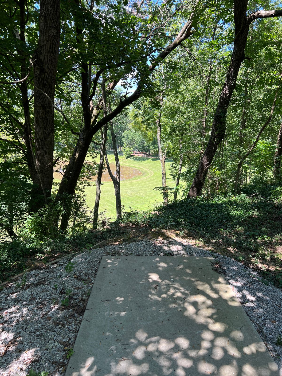 Hole 16 longs teepad