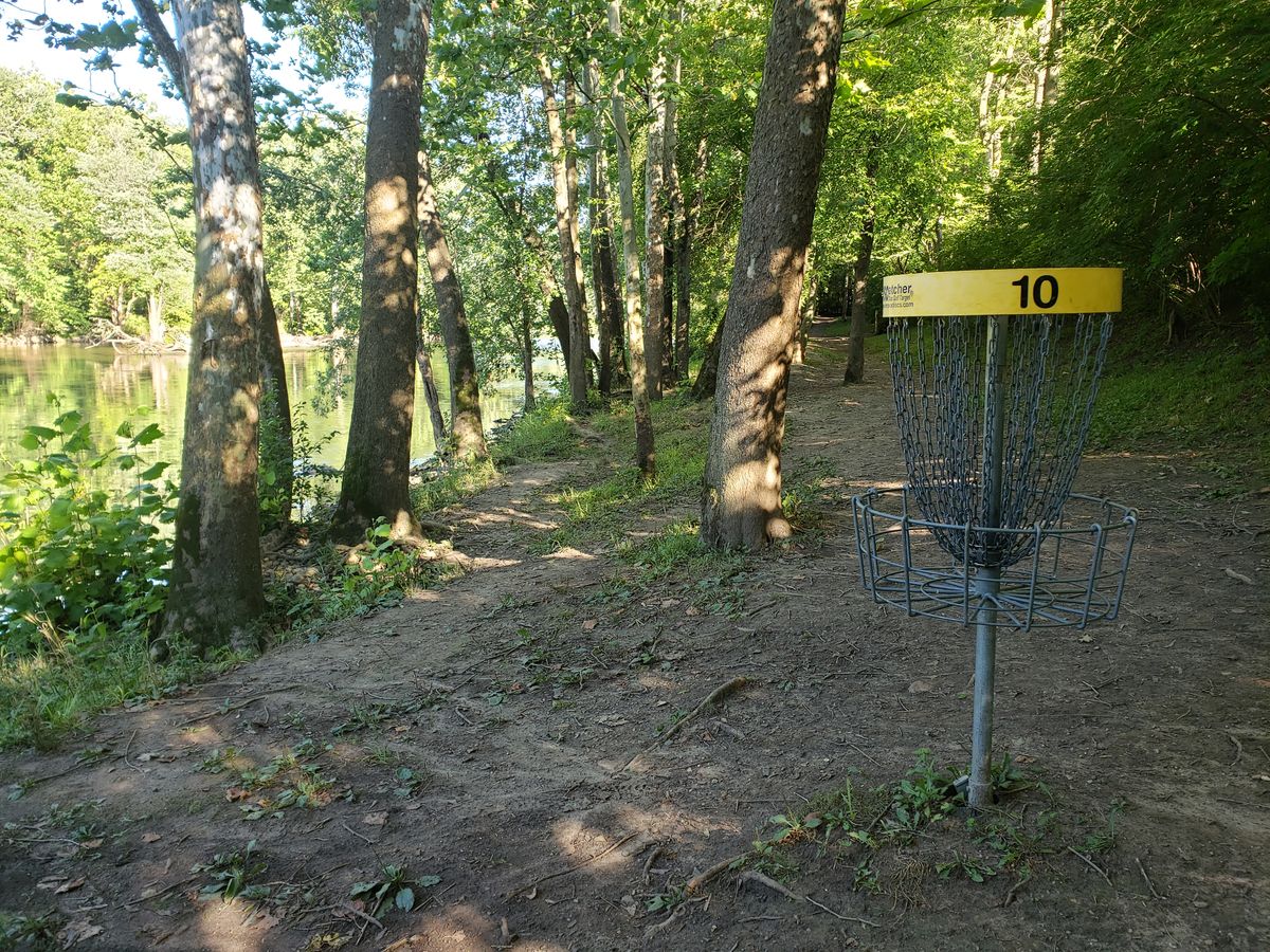 Look back on hole #10