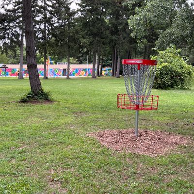 Hole 9 green