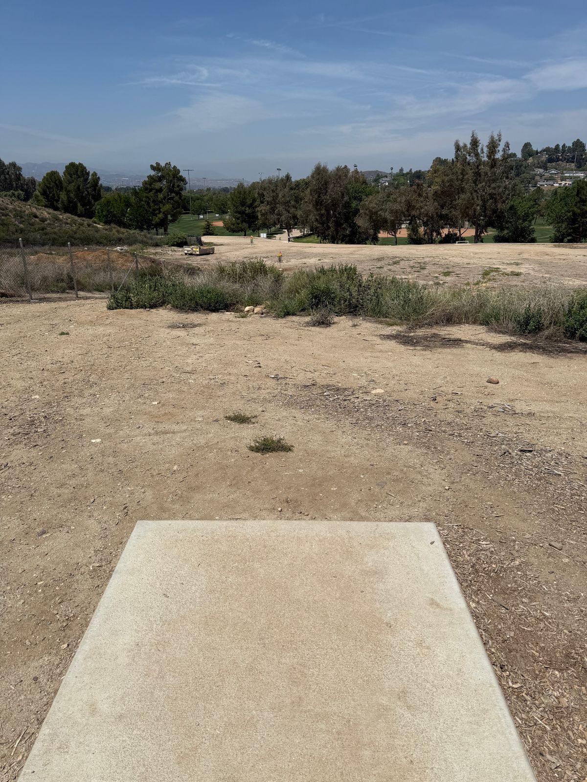 Hole 8 tee