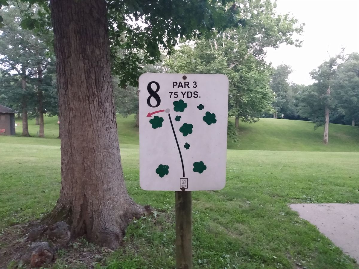 #8 sign