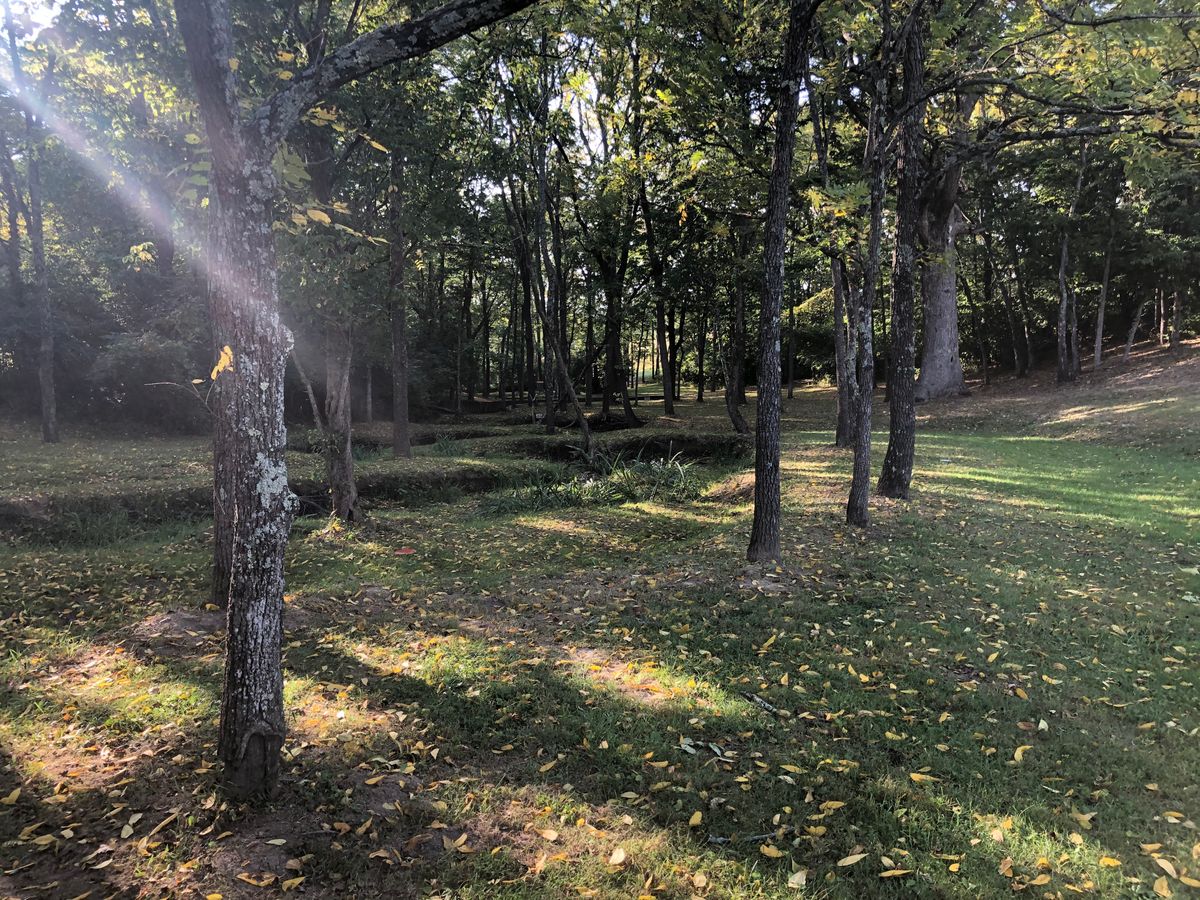 Fall rings in and turns hole 8 into a beautiful adventure with endless angles of beauty.