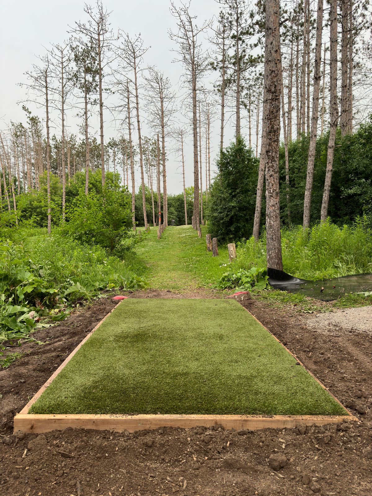 Hole 10 tee pad