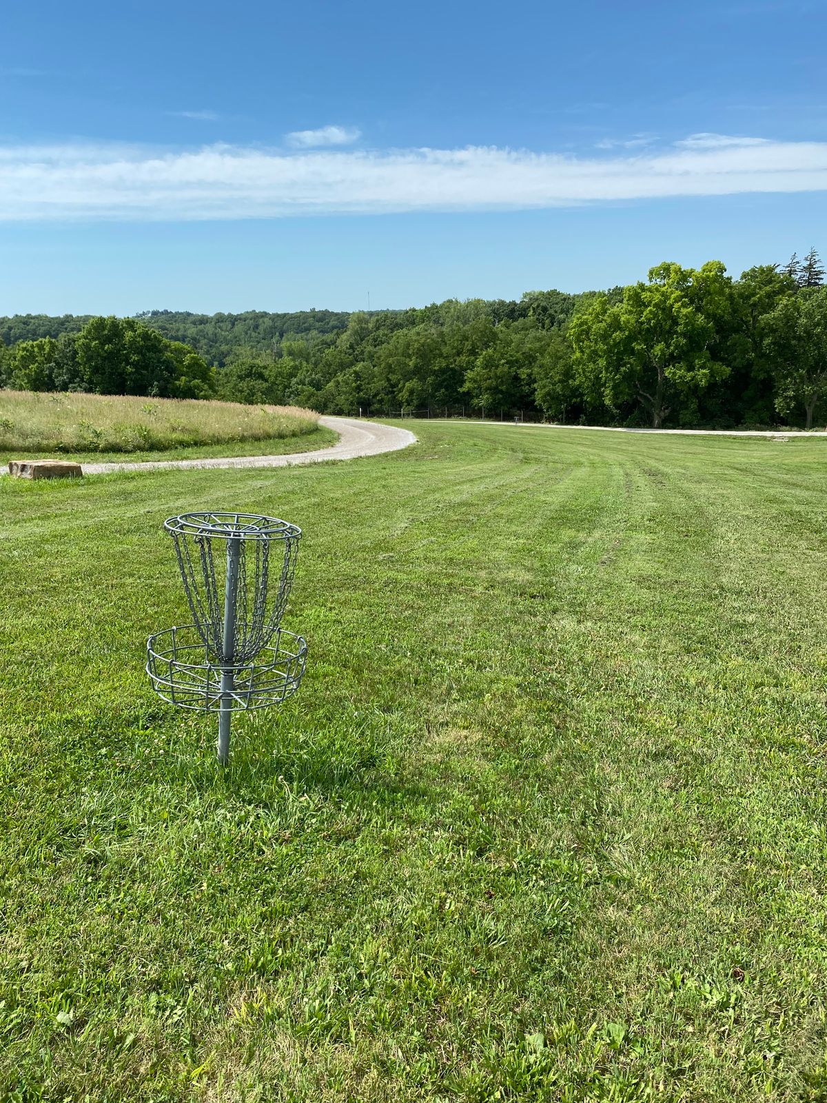 Hole 9 Basket to Tee