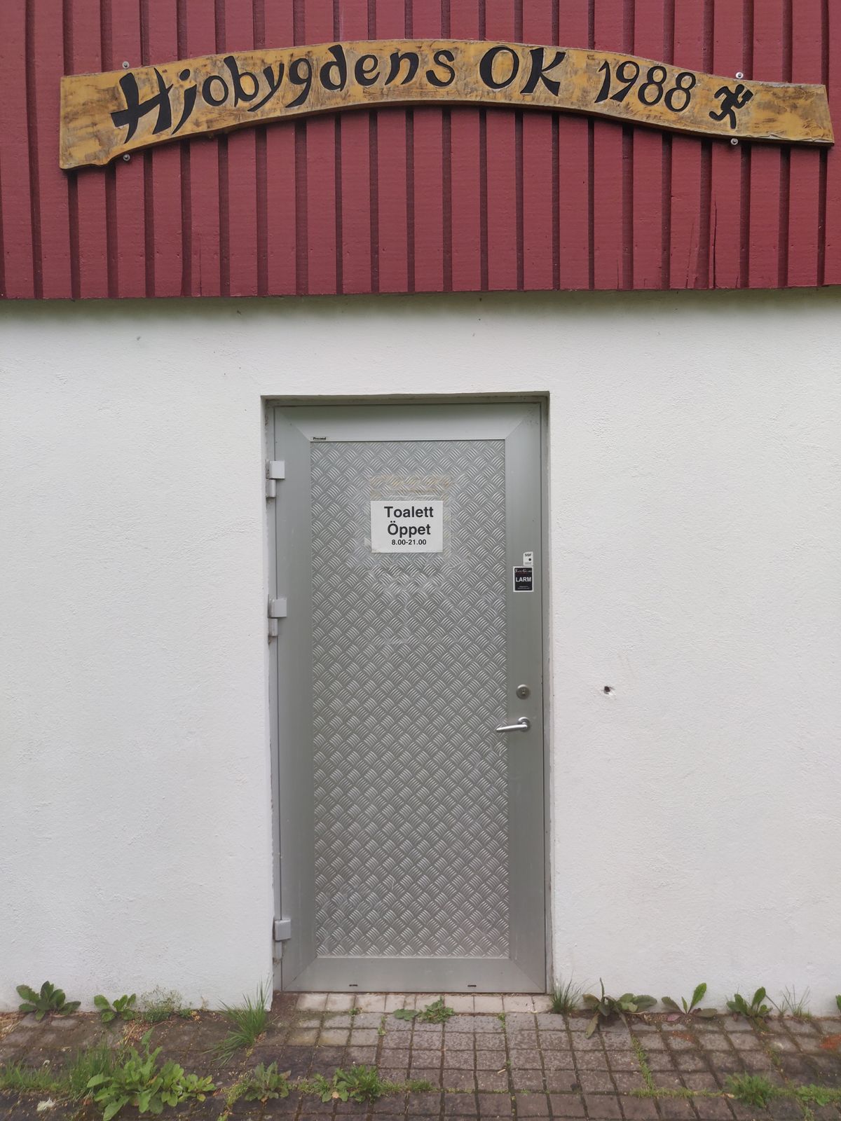 100m från tee 1.