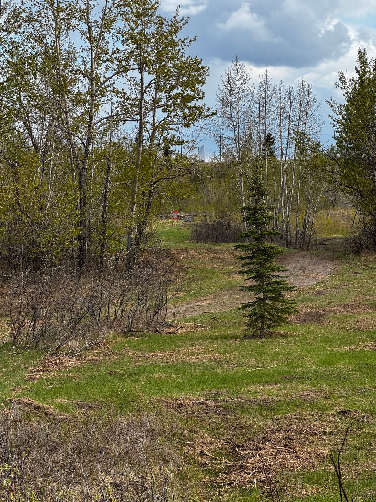 Hole 13 zoomed in from the long teepad.
