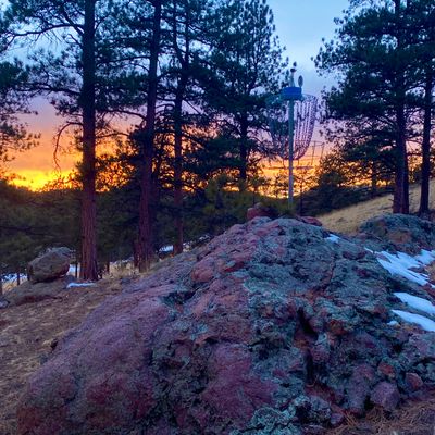 Hole 3 at sunset