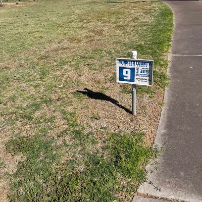 #9. Pin is on right past bldg