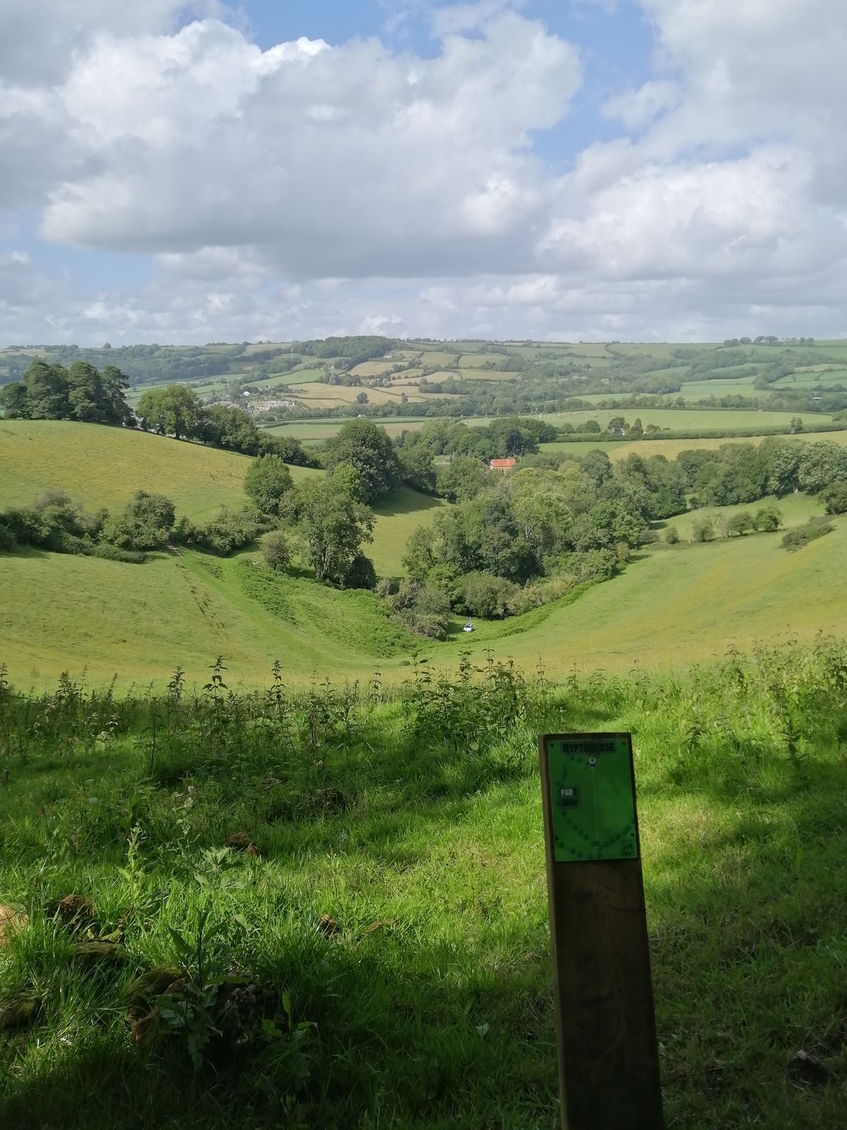 9th tee