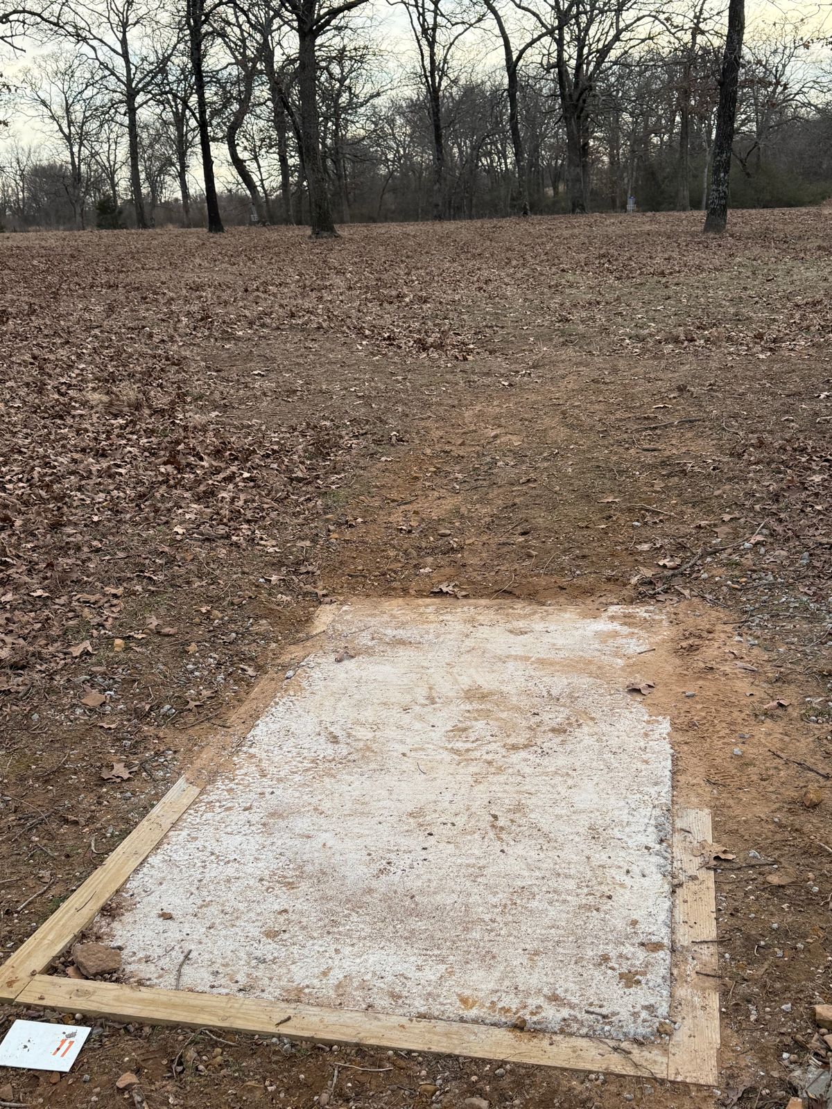 Hole 11 Tee and fairway