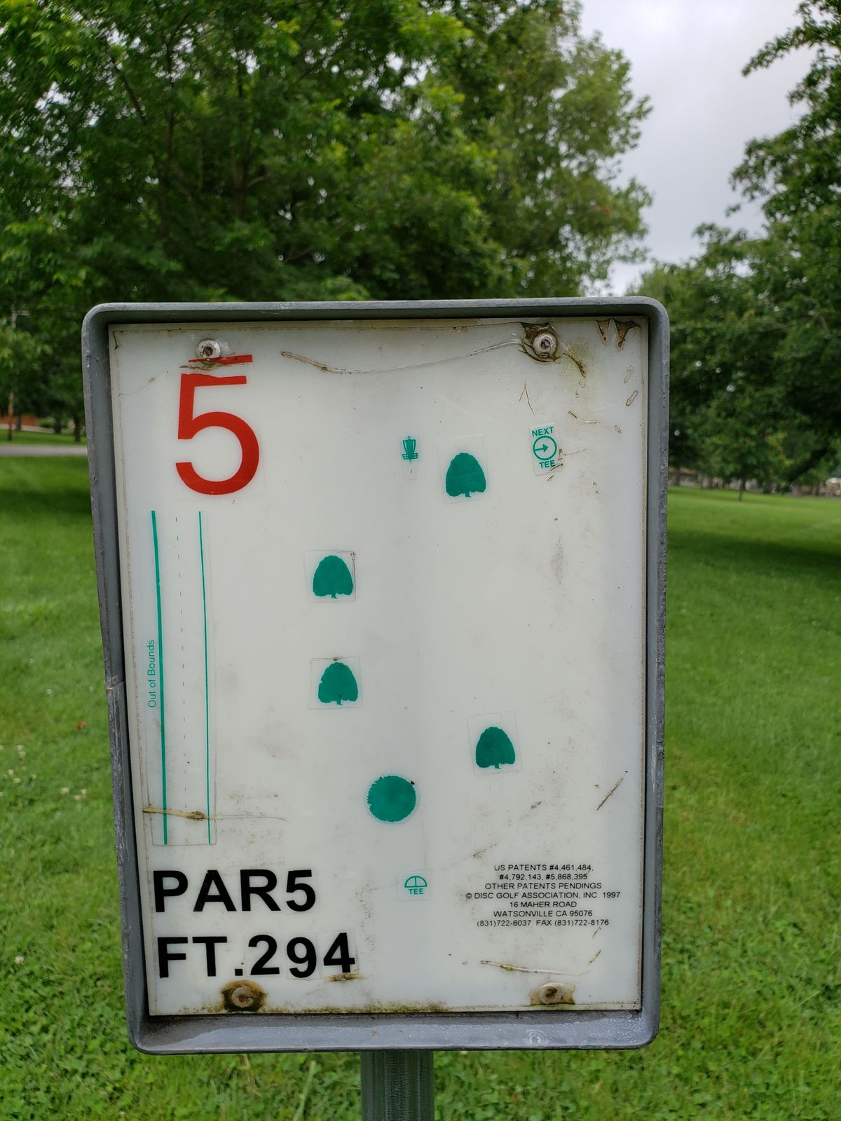 #5 Tee Sign