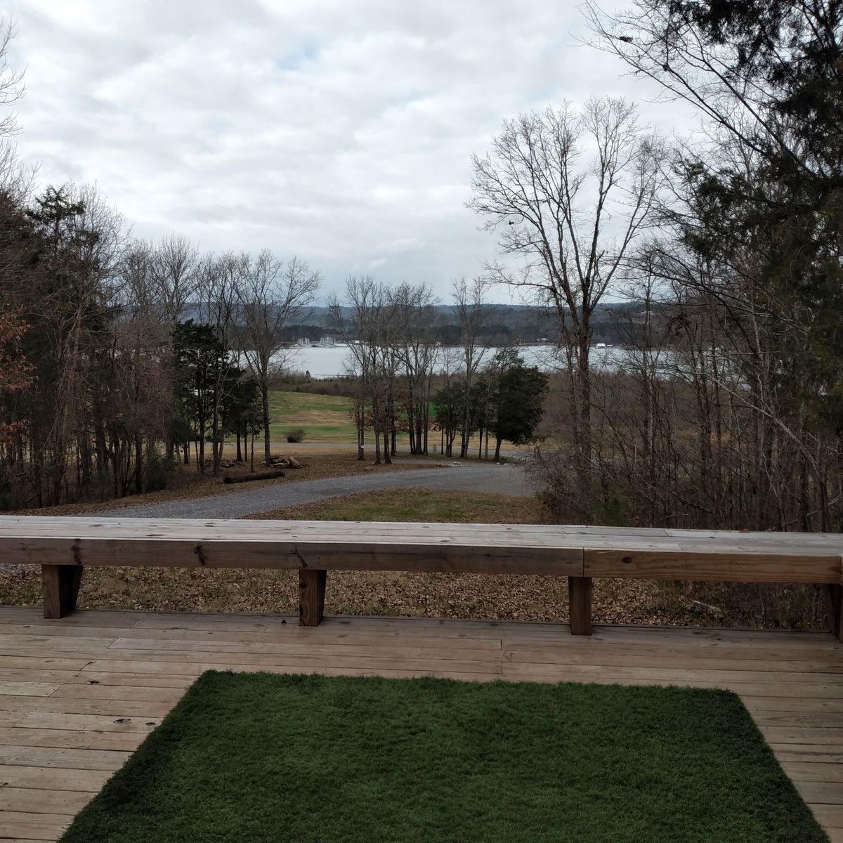 Hole 15 from tee box