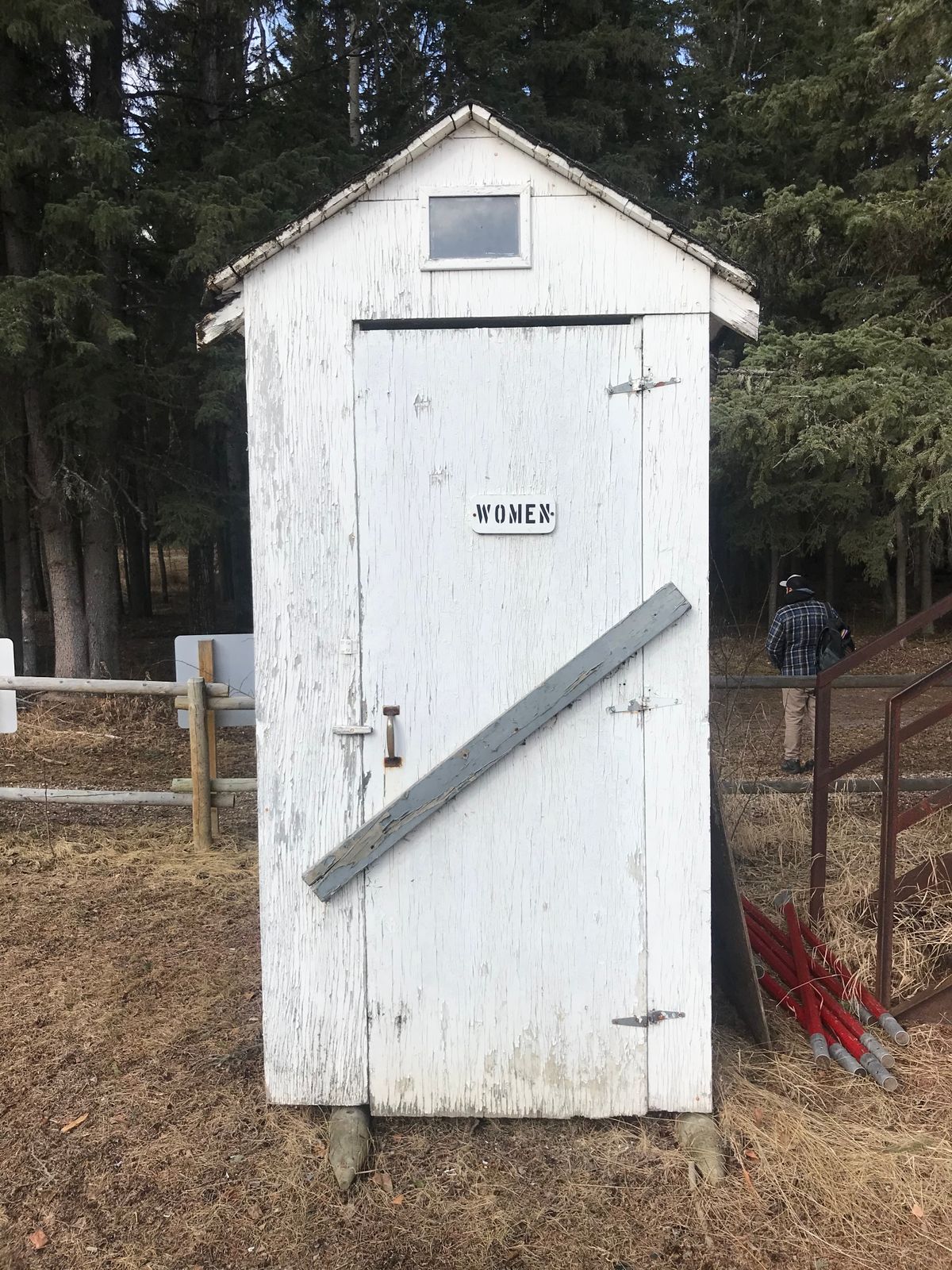 Hole 1: women’s washroom