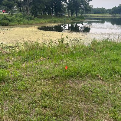Hole 18 fun little water shot to end on