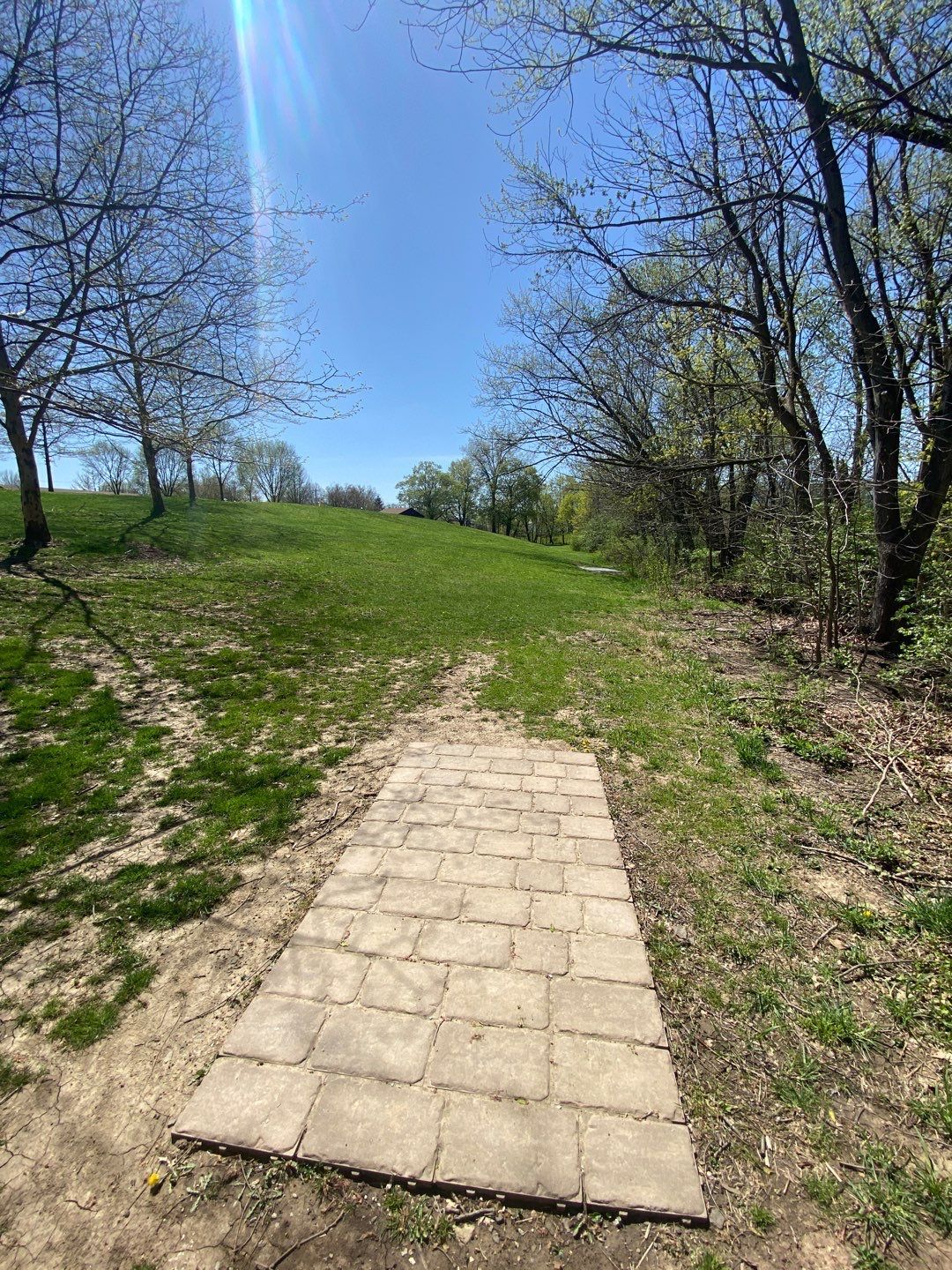 Hole 9 long par 4