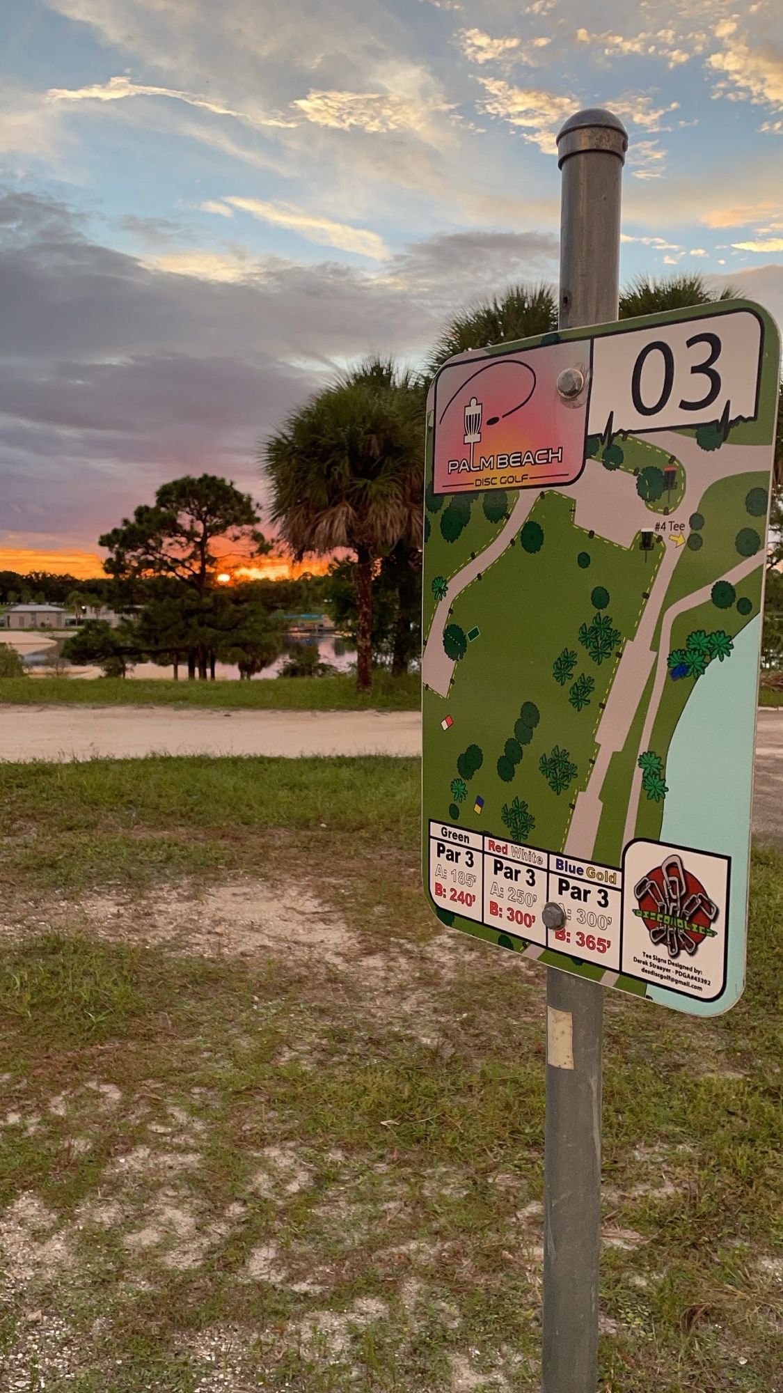 Tee Sign, Hole 3
